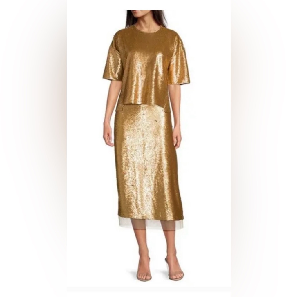 Le'al.X Sequin Skirt And Top